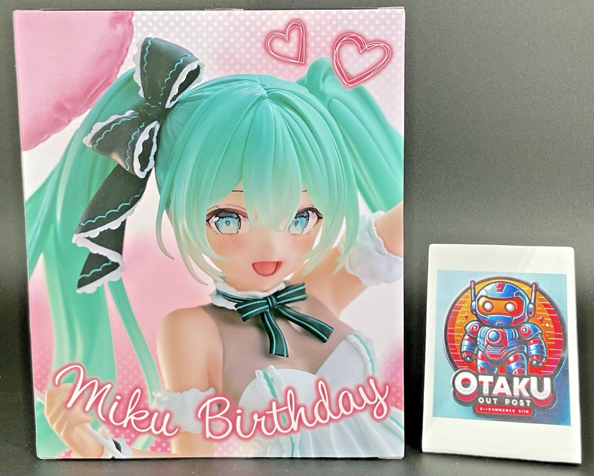 Hatsune Miku Figure Birthday 2025 AMP + Figure – Party Ver. Anime