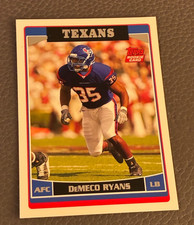 2006 Topps #332 Demeco Ryans RC Rookie - Texans