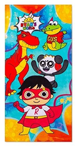 Ryan's World ~ Cotton 28" X 58"