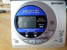 SHARP MINIDISC PLAYER/RECORDER MD-MT15 WALKMA...