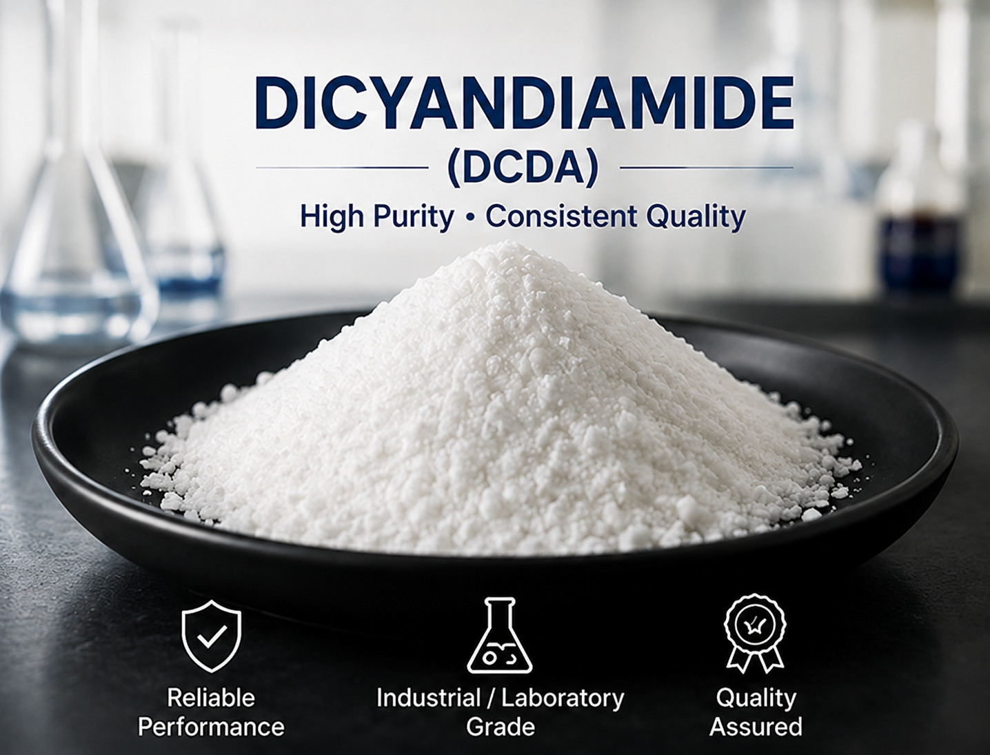 Dicyandiamide 99.5%, CAS 461-58-5, 500g