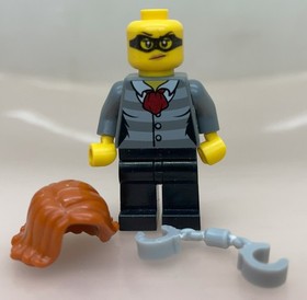 LEGO&reg; - Minifigure Town City Police Bandit Burglar Set 60139 60141 - cty0753