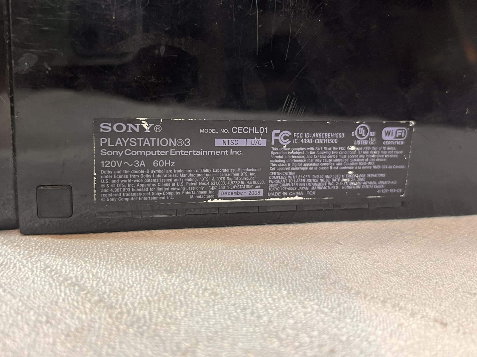 3 Sony PlayStation 3 Consoles For Parts Or Repair CECHH01 CECHL01 CECH-2001A