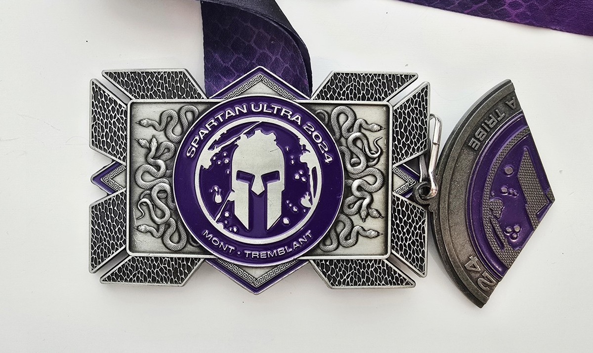 Spartan Race - 2024 Ultra Belt Buckle with Wedge - Mont-Tremblant