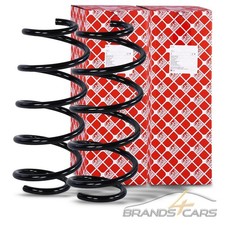 FEBI BILSTEIN 2x FEDER FAHRWERKSFEDER VORNE FÜR VW CADDY 3 4 EOS TOURAN 1T