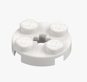 LEGO 10x Round Plate 2x2 White 4032 Round Plate 403201 New Basic Round NEW