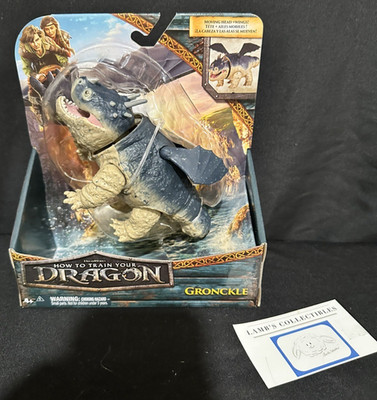 DreamWorks Dragons Gronckle 5'' Action Figure How to train your dragon Bobblehead