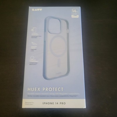 Huex Protect Clear Blue 14ft. Drop Tested Phone Case iPhone 14 Pro - NEW