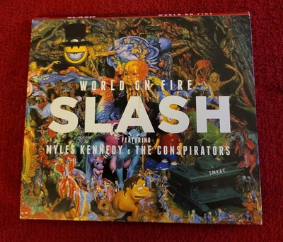 41A48. Slash ft Myles Kennedy & The Conspirators   World On Fire (2014) CD 