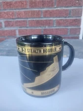 B-2 Stealth Bomber ceramic coffee mug Whiteman Air Force Base - Missouri 