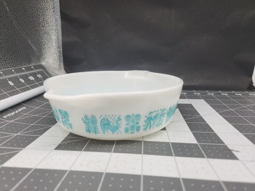 Vintage Pyrex Amish Butterprint #471 1pt Cinderella Auflaufform, ohne Deckel - Bild 3 von 10