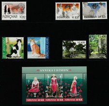 DENMARK - FAROE ISLANDS 2011 STAMPS + SOUVENIR SHEET MNH