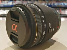 Sigma 50mm f/2.8 DG Macro Sony Alpha Mount obiettivo usato messa a fuoco singola