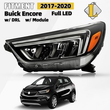 Full Led Headlight For 2017-2020 Buick Encore Wled Drl Wmodule Driver Side