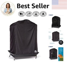 Ultimate Extra Large Bird Cage Cover 50"L x 40"W x 69"H for Peaceful Retreats