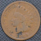 1886 G-VG, TYPE 2  Indian Head Cent