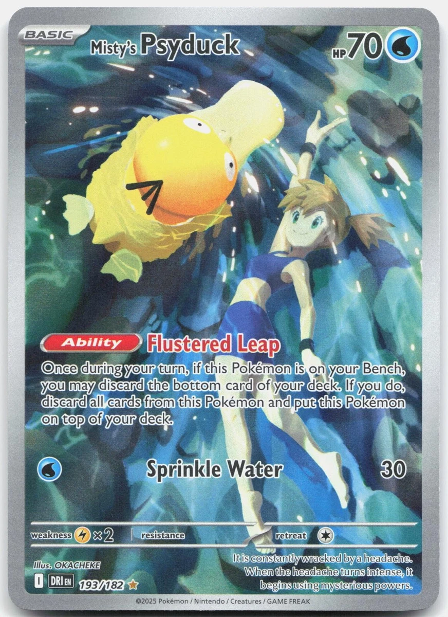 Misty's Psyduck 193/182 Sv10: Destined Rivals for sale | eBay
