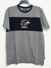 Guinness T-Shirt Shirt Mens Official Mens EXTRA LARGE XL Striped Toucan Logo NEW