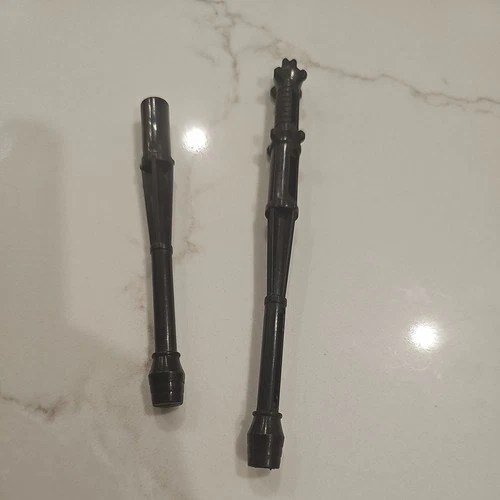 Mighty Morphin Power Rangers Red Dragon Thunderzord Staff bottom and top vintage