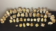 Lot of 47 Animal Figurines Resin Collectible Miniatures Mixed Collection