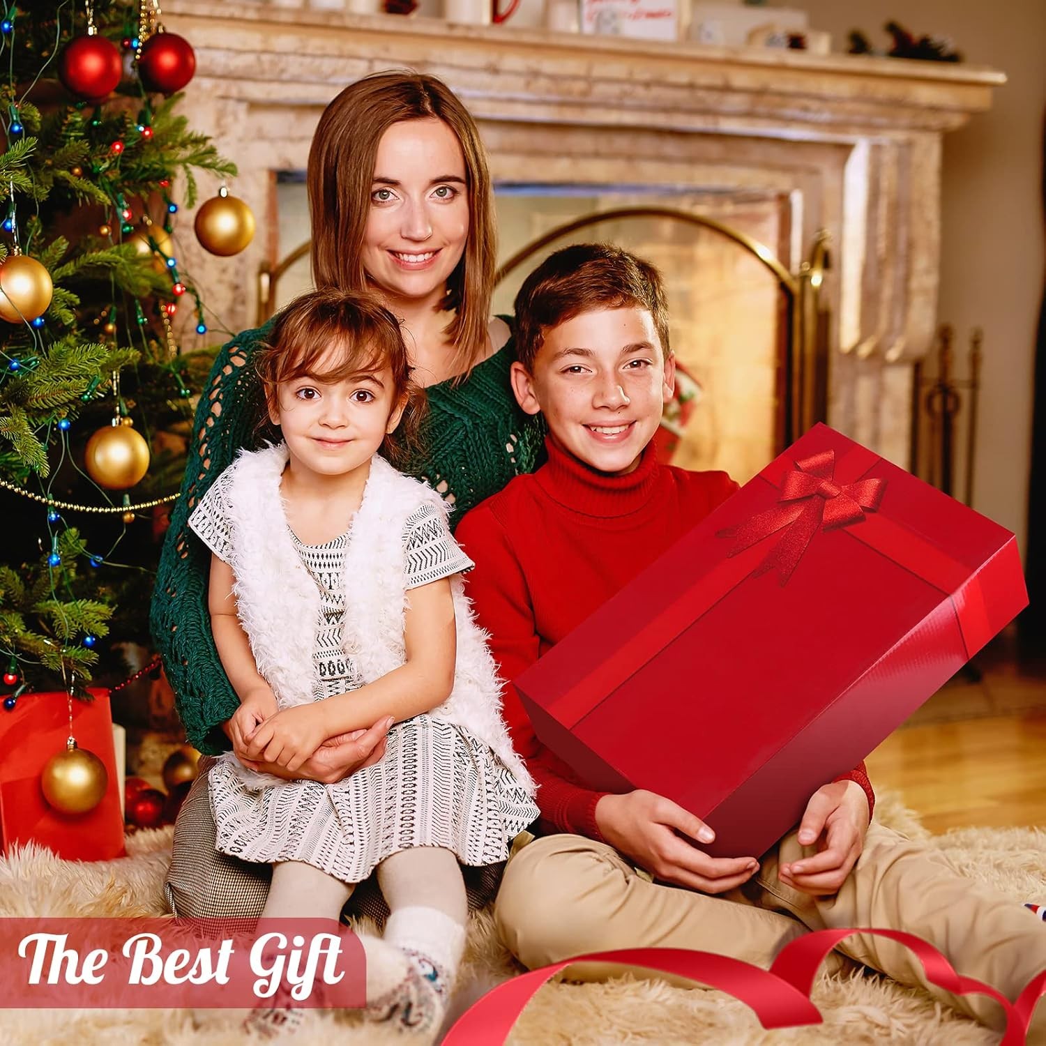 Art Supplies, 150-Pack Deluxe Wooden Art Set Crafts Drawing Painting Kit with 2