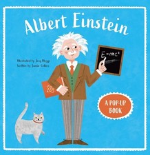 Albert Einstein A Pop-Up Book by Jamie Collins Hardcover Book