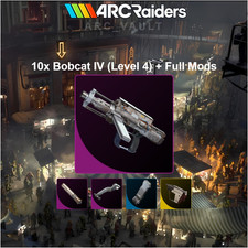 Arc Raiders ⭐ 10x Bobcat IV (Level 4) + Best Attachments ⭐( PS5 / PC/ XBOX )⭐