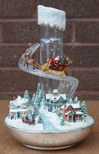 Bradford Exchange Thomas Kinkade Warm Glow Of Christmas, New Batteries, Rare