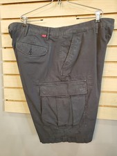 Levi's Black Cargo Shorts Outdoor Casual Mens 42 x 9" Y2K Skater Streetwear