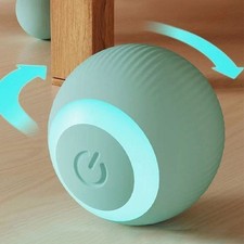 Interactive Automatic Moving Smart Rolling Pet Ball Self  Play Toy For Dog Cat