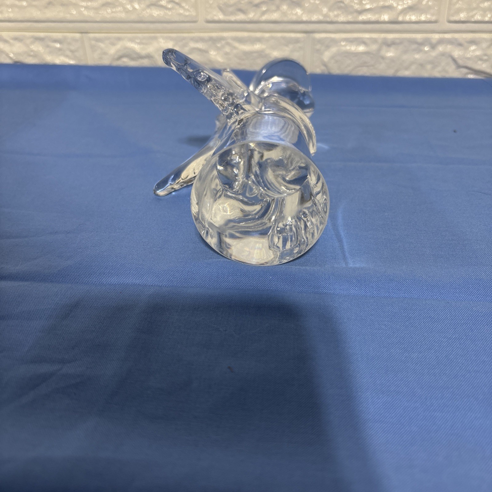 Vintage “The Toscany Collection” 24% Lead Crystal Angel 7” Tall Figurine Japan