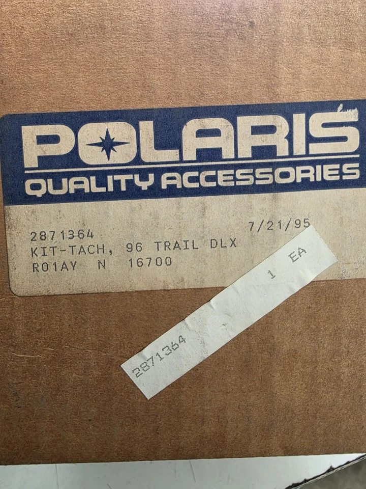 1996 Trail Deluxe тахометр набор Polaris 2871364 новый из старых запасов - Изображение 2 из 4