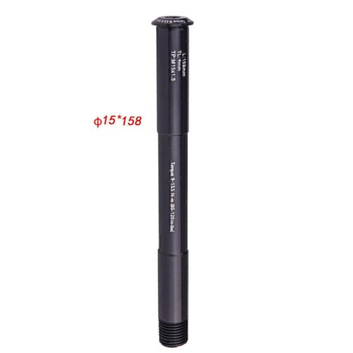 1x Thru axle Bike Shaft F / R hub Skewers Wheel Axis Hub Shaft Bicycle Cycling - Picture 8 of 10