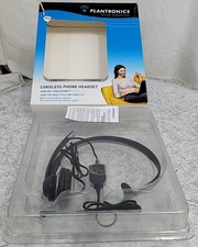 NEW OPEN BOX Plantronics M214C Cordless Phone Headset SEE NOTES