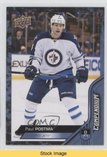 2016-17 Upper Deck Compendium Blue Paul Postma #572 READ 3a3