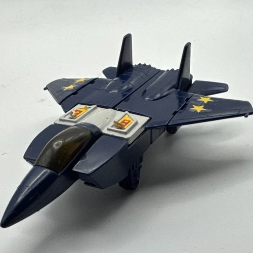 Vintage Bandai Tonka Gobots Blue Leader 1 Fighter Jet MR-25 Guardian 85 Complete