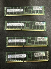 Lot of 4 Samsung 8GB 2Rx4 PC3L-10600R DDR3L-Server RAM 32GB total 4 8GB Sticks