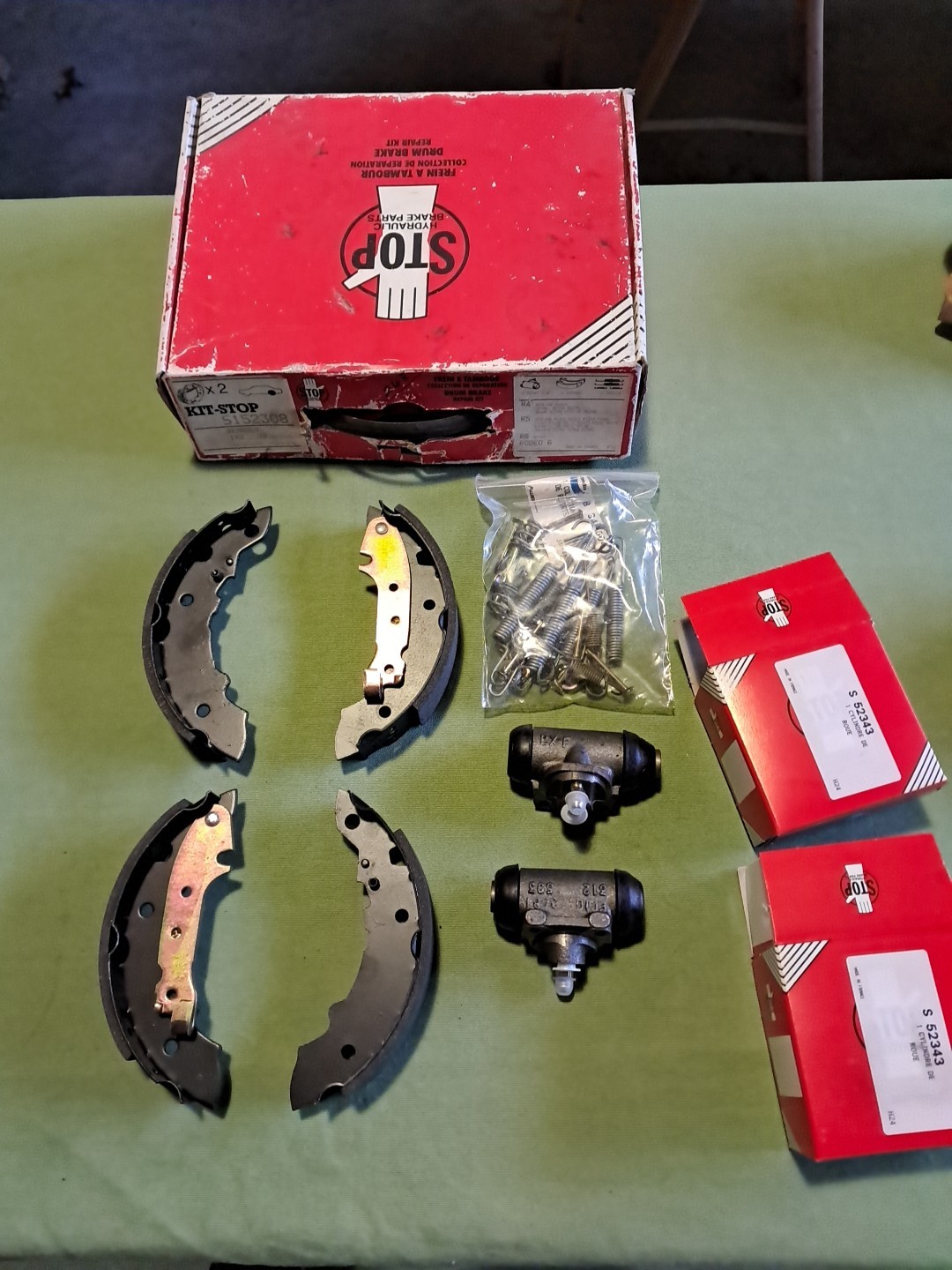 Kit de frein arrière Girling pour Renault R4 et R5 notice montage incluse