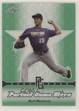 2013 Leaf Perfect Game Showcase Metal Stars Green 2/10 Kodi Medeiros 1l2