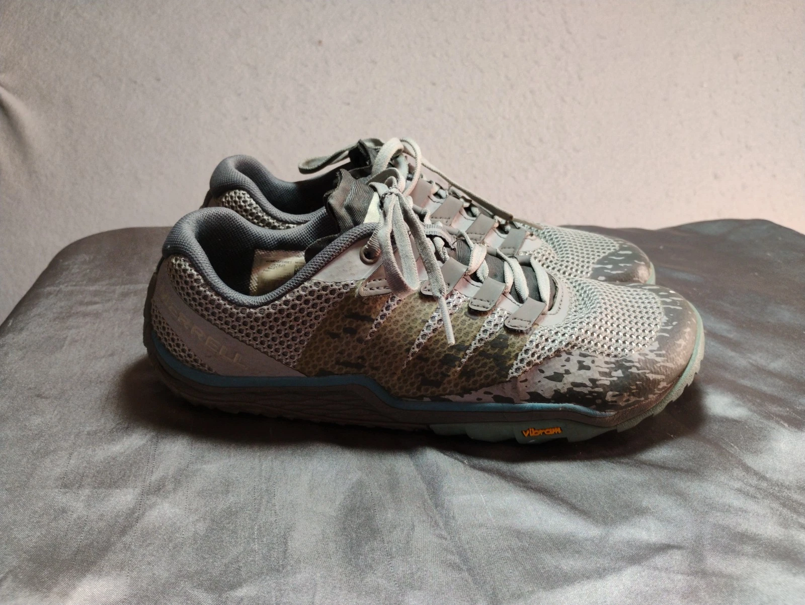 Merrell Trail Glove 5 Trail Barefoot Running Comfort Shoes Womens 7.5 J52848