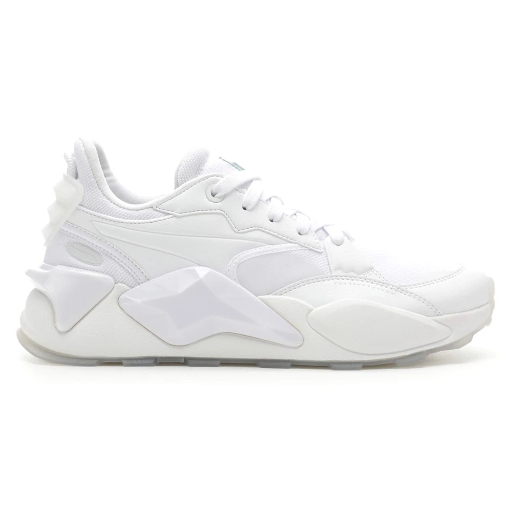 Scarpe casual sneakers uomo PUMA RSXL FOREVER DIAMOND STRINGATE BIANCHE 39240101