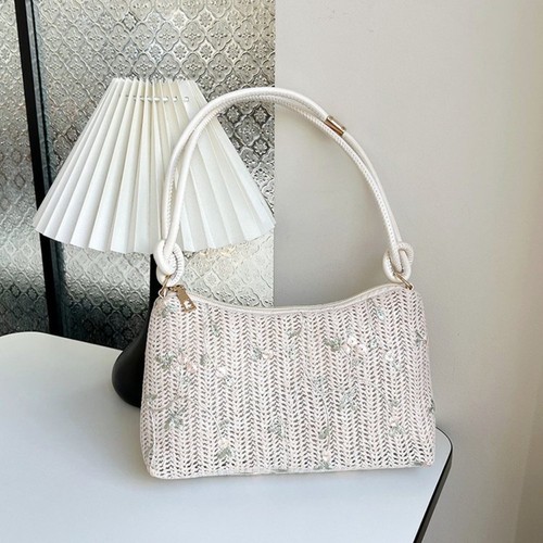 Retro Shoulder Bag Large Capacity Commuting Bag Hot Sale Underarm Bag Lady - Picture 12 of 12