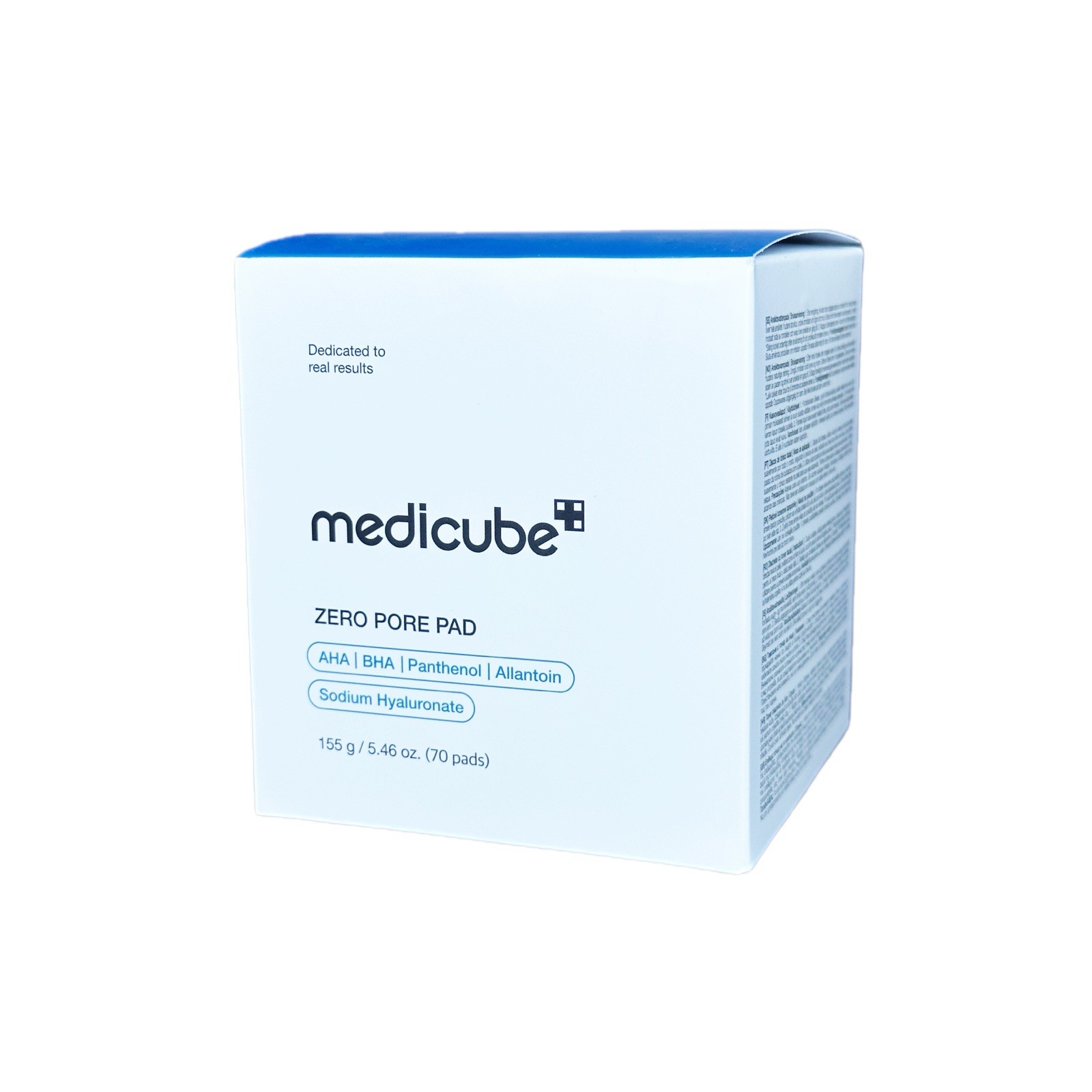 Medicube Zéro Pore Pad 2.0 155g soin exfoliant quotidien en disques