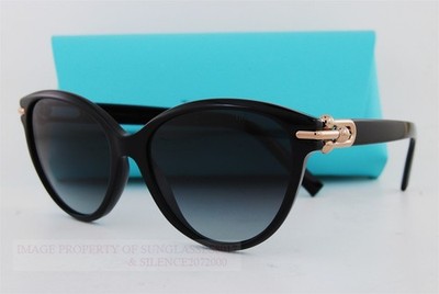Brand New Tiffany & Co. Sunglasses TF 4261 80013C Black/Gradient Gray For Women