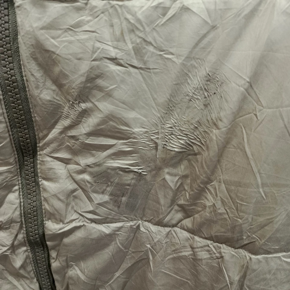 COEN Puffer Jacket Adults Full Zipper Beige 22.5x28 Size XL - Image 3 of 4