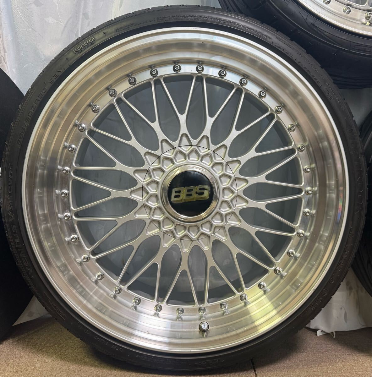 JDM BBS Super RS ​​20-inch wheels and tires: RS557 20x8.5J+38