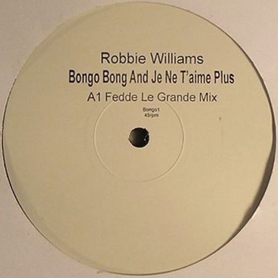Robbie Williams - Bongo Bong And Je Ne T'aime Plus (12'', Promo, Dua) (Very Good 