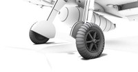 Messerschmitt Bf 109E Wheels - Special Hobby - / 1:72 - Cmk Q72384