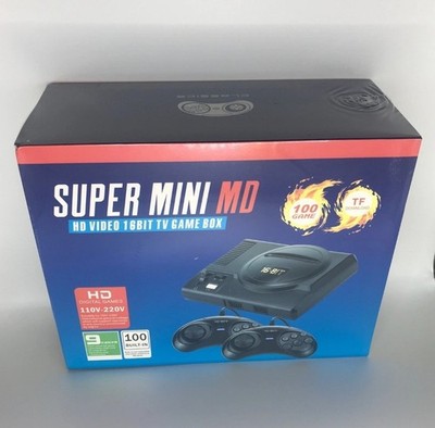 NEU Sega Mega Drive Mini Konsole Spielkonsole mit 100 Spielen Megadrive 