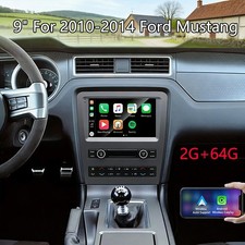 9" 2 64G Android 15 Car Radio Stereo GPS Carplay FM For Ford Mustang 2010-2014